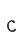 C