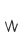 w