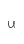 u