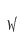 W
