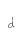 d