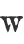 W