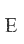 E