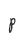 P